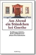 Cover: Am Abend ein St&uuml;ndchen bei Goethe - Heimat- u. Museumver. Winsen (Luhe)