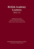Cover: British Academy Lectures 2012-13 - Oxford University Press