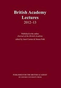 Enlarge image Cover: British Academy Lectures 2012-13 - Oxford University Press