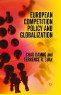 Cover: European Competition Policy and Globalization - Palgrave Macmillan