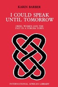 Cover: I Could Speak Until Tomorrow - Edinburgh University Press