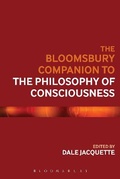 Cover: The Bloomsbury Companion to the Philosophy of Consciousness - Bloomsbury Academic