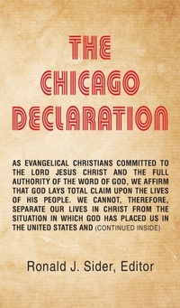 Enlarge image Cover: The Chicago Declaration - Wipf & Stock Publishers