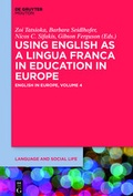 Cover: English in Europe / Using English as a Lingua Franca in Education in Europe - De Gruyter Mouton