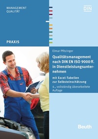 Abbildung von: Qualitätsmanagement nach DIN EN ISO 9000 ff. in Dienstleistungsunternehmen - DIN Media