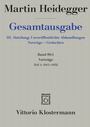 Cover: Vorträge - Vittorio Klostermann Verlag