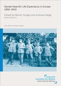 Cover: Gender-Specific Life Expectancy in Europe 1850-2010 - Franz Steiner Verlag