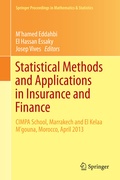 Cover: Statistical Methods and Applications in Insurance and Finance - Springer