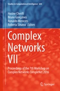 Cover: Complex Networks VII - Springer