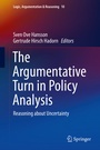 Cover: The Argumentative Turn in Policy Analysis - Springer