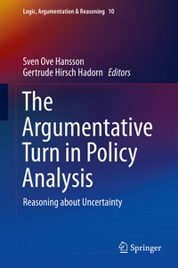 Enlarge image Cover: The Argumentative Turn in Policy Analysis - Springer
