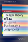 Cover: The Type Theory of Law - Springer