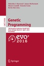 Cover: Genetic Programming - Springer