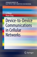 Cover: Device-to-Device Communications in Cellular Networks - Springer