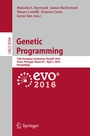 Cover: Genetic Programming - Springer