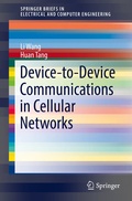 Cover: Device-to-Device Communications in Cellular Networks - Springer