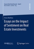 Cover: Essays on the Impact of Sentiment on Real Estate Investments - Springer Gabler