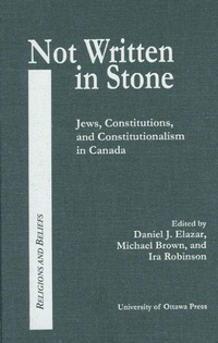 Enlarge image Cover: Not Written in Stone - University of Ottawa Press
