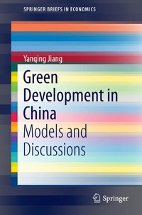 Enlarge image Cover: Green Development in China - Springer