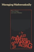 Cover: Managing Mathematically - Palgrave Macmillan