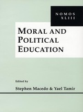 Cover: Moral and Political Education - New York University Press