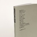 Cover: Specialism - Open Editions