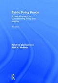 Cover: Public Policy Praxis - Routledge