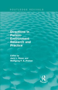 Enlarge image Cover: Directions in Person-Environment Research and Practice (Routledge Revivals) - Routledge