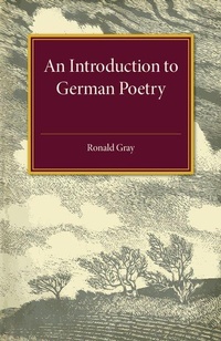 Enlarge image Cover: An Introduction to German Poetry - Cambridge University Press