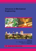 Cover: Advances in Mechanical Engineering - Trans Tech Publications Ltd