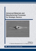 Cover: Advanced Materials and Manufacturing Processes for Strategic Sectors - Trans Tech Publications Ltd