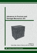 Cover: Advances in Fracture and Damage Mechanics XIV - Trans Tech Publications Ltd
