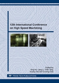 Enlarge image Cover: 12th International Conference on High Speed Machining - Trans Tech Publications Ltd