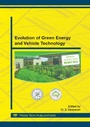 Cover: Evolution of Green Energy and Vehicle Technology - Trans Tech Publications Ltd