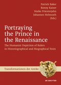 Cover: Portraying the Prince in the Renaissance - De Gruyter