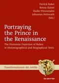 Cover: Portraying the Prince in the Renaissance - De Gruyter