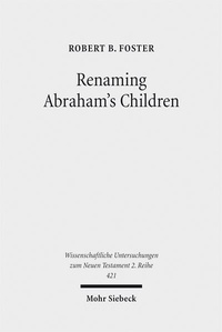 Abbildung von: Renaming Abraham's Children - Mohr Siebeck