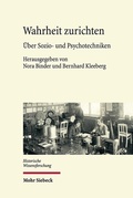 Cover: Wahrheit zurichten - Mohr Siebeck