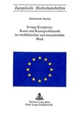 Cover: Irvings Kurzprosa - Peter Lang Verlag