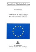 Cover: Textsorten in der Literatur - Peter Lang Verlag