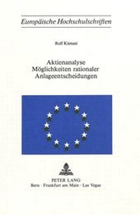 Abbildung von: Aktienanalyse- Möglichkeiten rationaler Anlageentscheidungen - Peter Lang Verlag