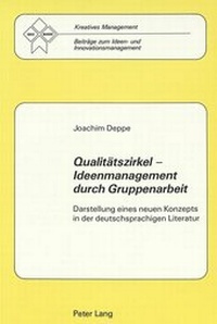 Abbildung von: Qualitätszirkel - Ideenmanagement durch Gruppenarbeit - Peter Lang Verlag