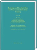 Cover: Die Rifa?iya (Refaiya). Katalog einer Privatbibliothek aus dem osmanischen Damaskus in der Universit&auml;tsbibliothek Leipzig - Harrassowitz Verlag