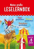 Cover: Meine gro&szlig;e Leselernbox: Tiergeschichten, Hexengeschichten, Detektivgeschichten - Schwager & Steinlein Verlag