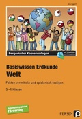 Cover: Basiswissen Erdkunde: Welt - Persen Verlag in der AAP Lehrerwelt GmbH