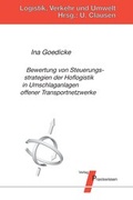 Cover: Bewertung von Steuerungsstrategien der Hoflogistik in Umschlaganlagen offener Transportnetzwerke - Praxiswissen Service