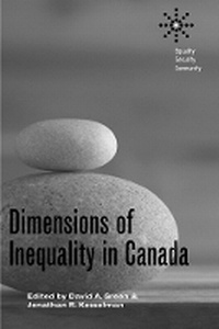 Enlarge image Cover: Dimensions of Inequality in Canada - University of British Columbia Press