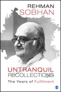 Cover: Untranquil Recollections - SAGE Publications India Pvt Ltd