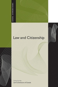 Abbildung von: Law and Citizenship - University of British Columbia Press