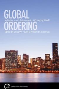 Enlarge image Cover: Global Ordering - University of British Columbia Press